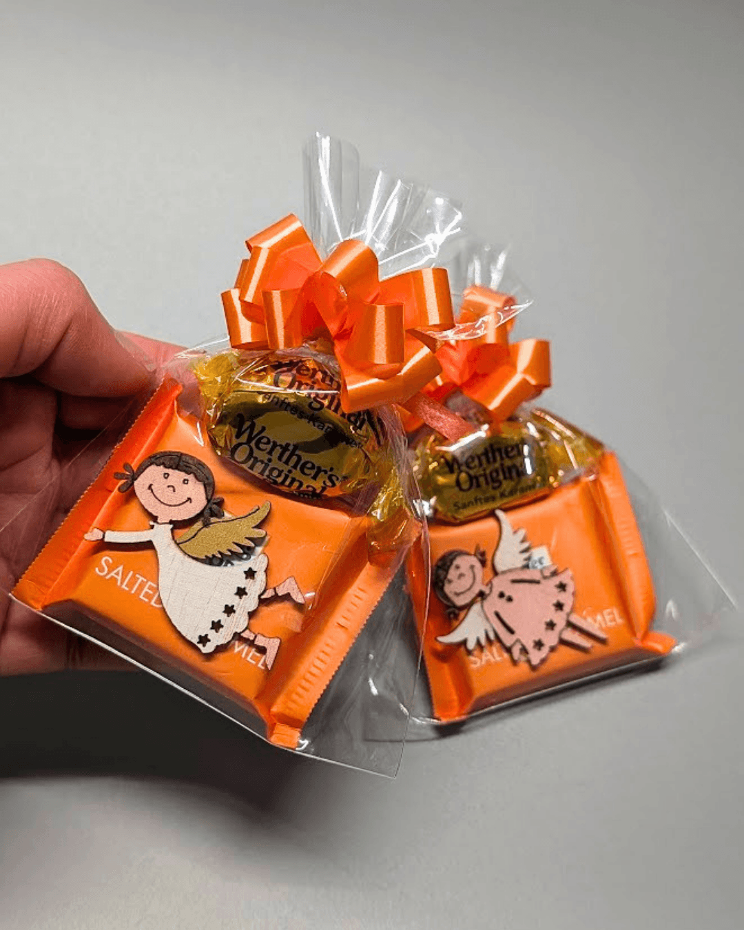 Mini balíček Andělka ORANŽOVÝ